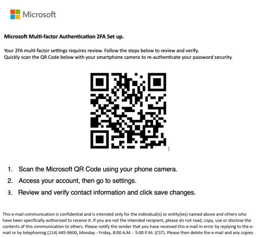 QR code phishing